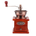 Mini Vintage Hand Cranked Coffee Bean Mill Manual Coffee Grinder for Household Use