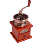 Mini Vintage Hand Cranked Coffee Bean Mill Manual Coffee Grinder for Household Use