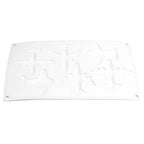 6 Grid Airplane Shape Mold Silicone Baking Chocolate Cake Decoration Mold for Kitchen Home