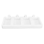 Silicone Ice Cream Mold 4 Cavities DIY Ice Bar Maker Mould for Kitchen Tool SuppliesS