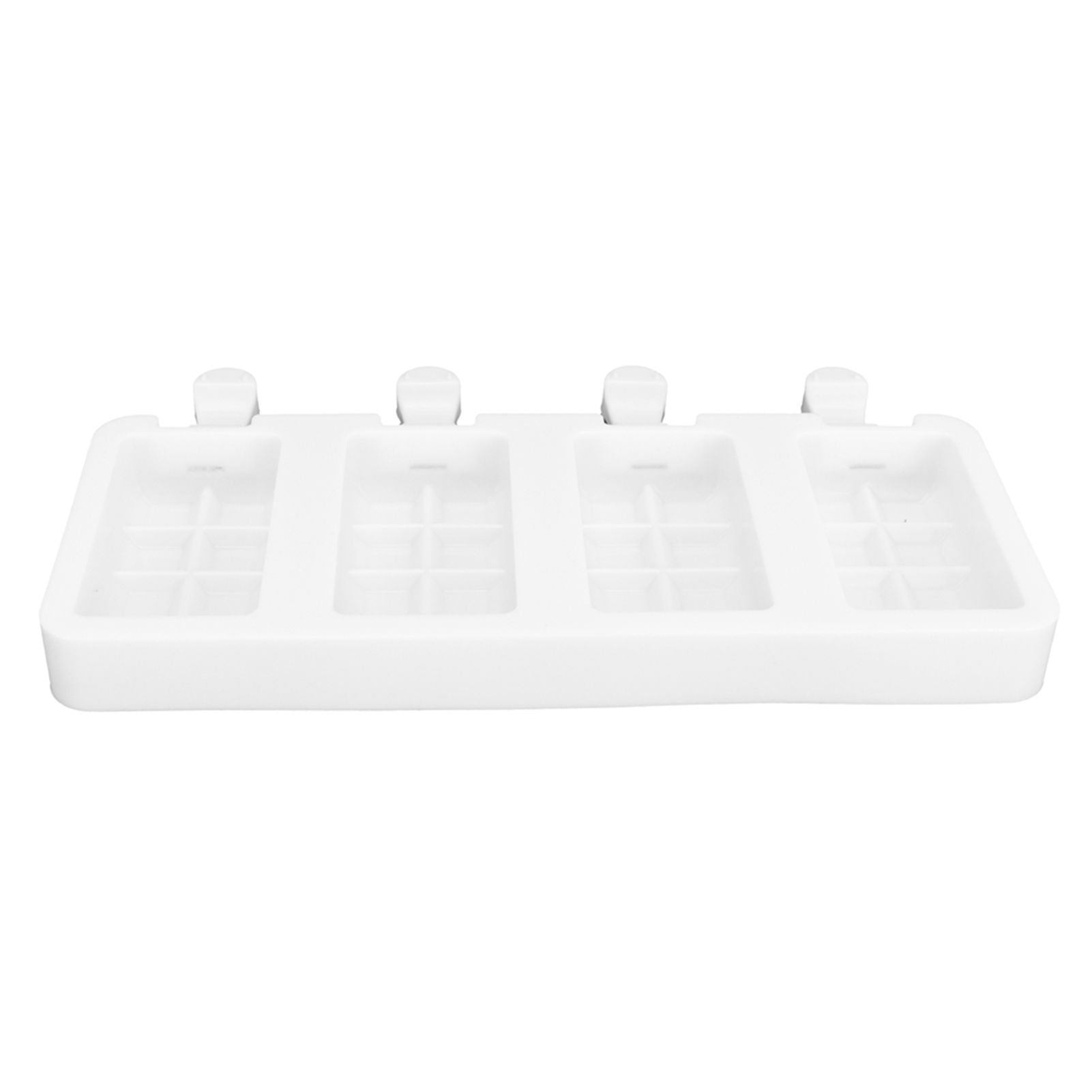 Silicone Ice Cream Mold 4 Cavities DIY Ice Bar Maker Mould for Kitchen Tool SuppliesS