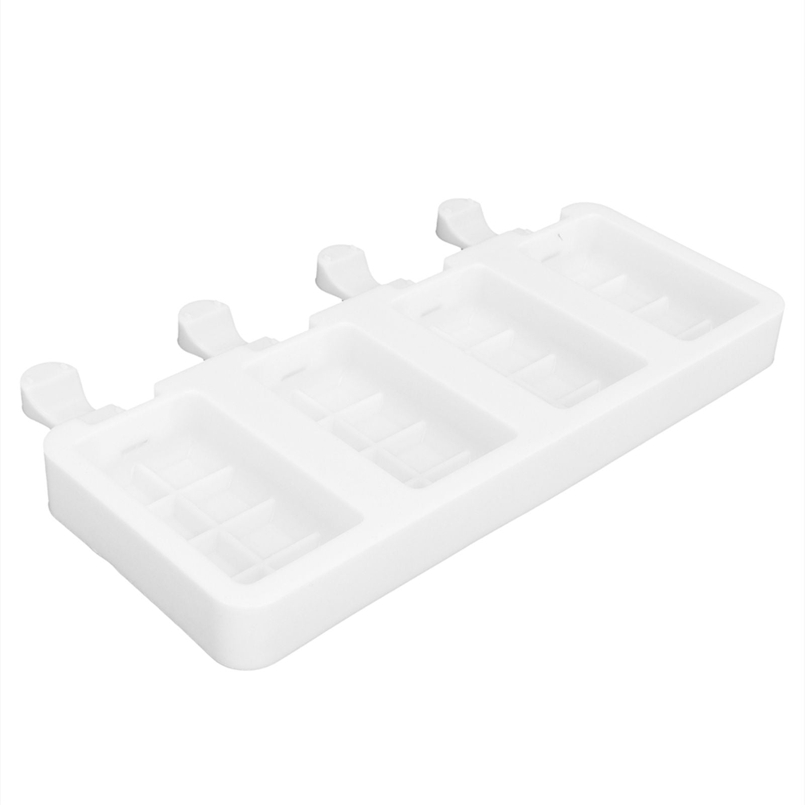 Silicone Ice Cream Mold 4 Cavities DIY Ice Bar Maker Mould for Kitchen Tool SuppliesS