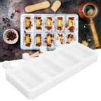 Silicone Ice Cream Mold 4 Cavities DIY Ice Bar Maker Mould for Kitchen Tool SuppliesL