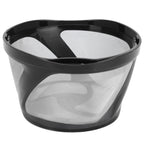 Coffee Filter Basket Cup with 100Pcs Filter Papers Filtering Tool Coffee Machine Accessories