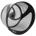 Coffee Filter Basket Cup with 100Pcs Filter Papers Filtering Tool Coffee Machine Accessories