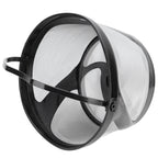 Coffee Filter Basket Cup with 100Pcs Filter Papers Filtering Tool Coffee Machine Accessories