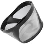 Coffee Filter Basket Cup with 100Pcs Filter Papers Filtering Tool Coffee Machine Accessories