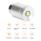 LED Bulb 3W Highlight P13.5S Flashlight Light Bulb Headlamp Electric Torch AccessoryWarm White DC 3V 3000K