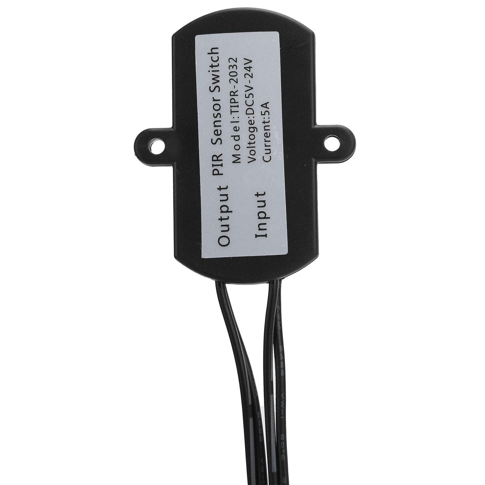 DC6V‑24V LED Strip Infrared Human Body Detect Sensor LED Infrared Body SensorBlack