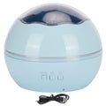 LED Night Light Romantic Projection Lamp 8 Color Modes Bedroom Decoration USB Battery PoweredBlue