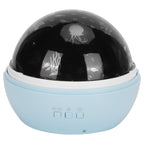 LED Night Light Romantic Projection Lamp 8 Color Modes Bedroom Decoration USB Battery PoweredBlue