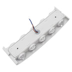 10LED 10W Wall Light Waterproof Wall Sconce for Indoor Outdoor Lighting AC85-265V Warm Light