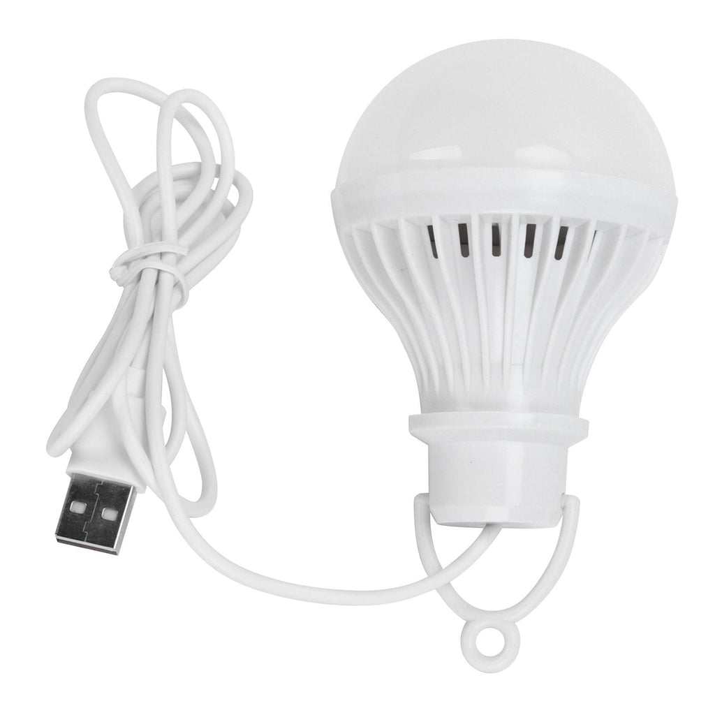 Portable USB LED Energy Saving Lamp Bulb LED Emergency Light for Outdoor Camping 5V 7W
