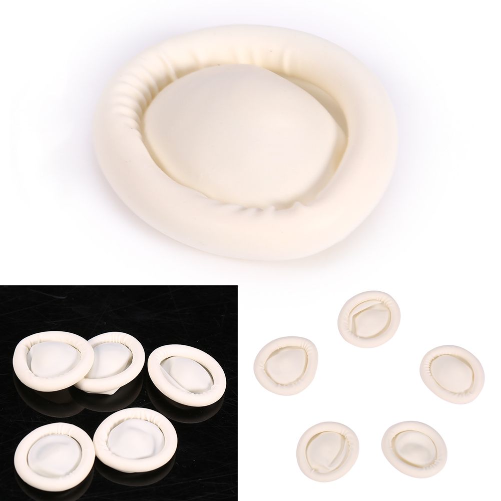 100Pcs/Bag Disposable Anti Static Protective Rubber Finger Cots Tattoo Nail Art Accessory