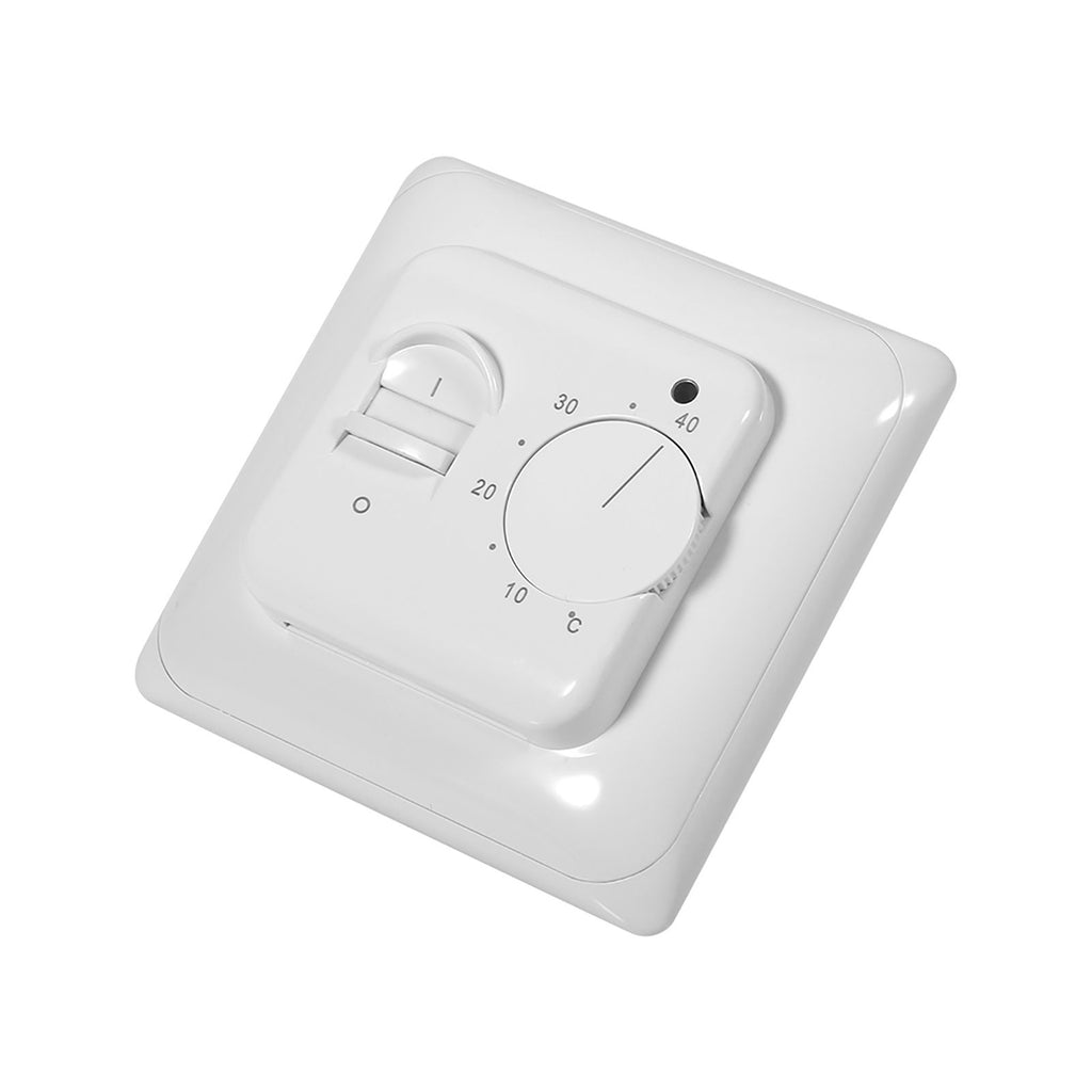 Room Floor Mechanical Manual Heating Thermostat Air Condition Temperature Control Switch 220V