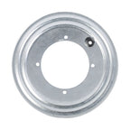Heavy Duty Round Galvanized Lazy Susan Turntable Bearing Rotating Swivel Plate(5.5" Silver)