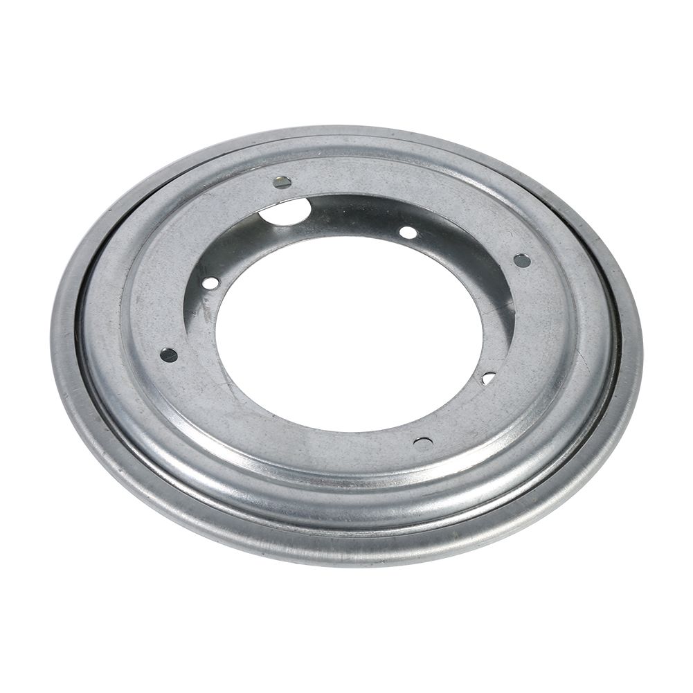 Heavy Duty Round Galvanized Lazy Susan Turntable Bearing Rotating Swivel Plate(5.5" Silver)