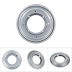 Heavy Duty Round Galvanized Lazy Susan Turntable Bearing Rotating Swivel Plate(5.5" Silver)