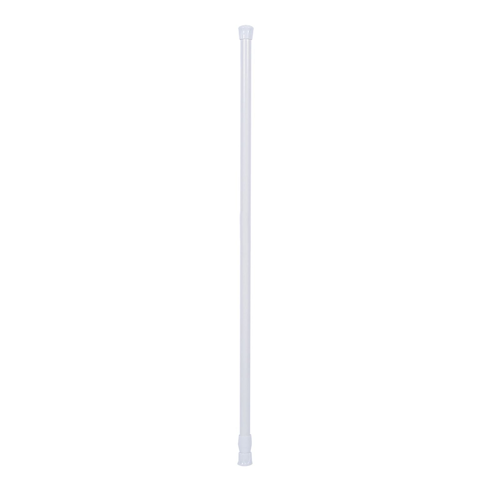 Extendable Spring Telescopic Shower Bathroom Window Curtain Rail Loaded Pole Rod 55‑90cm
