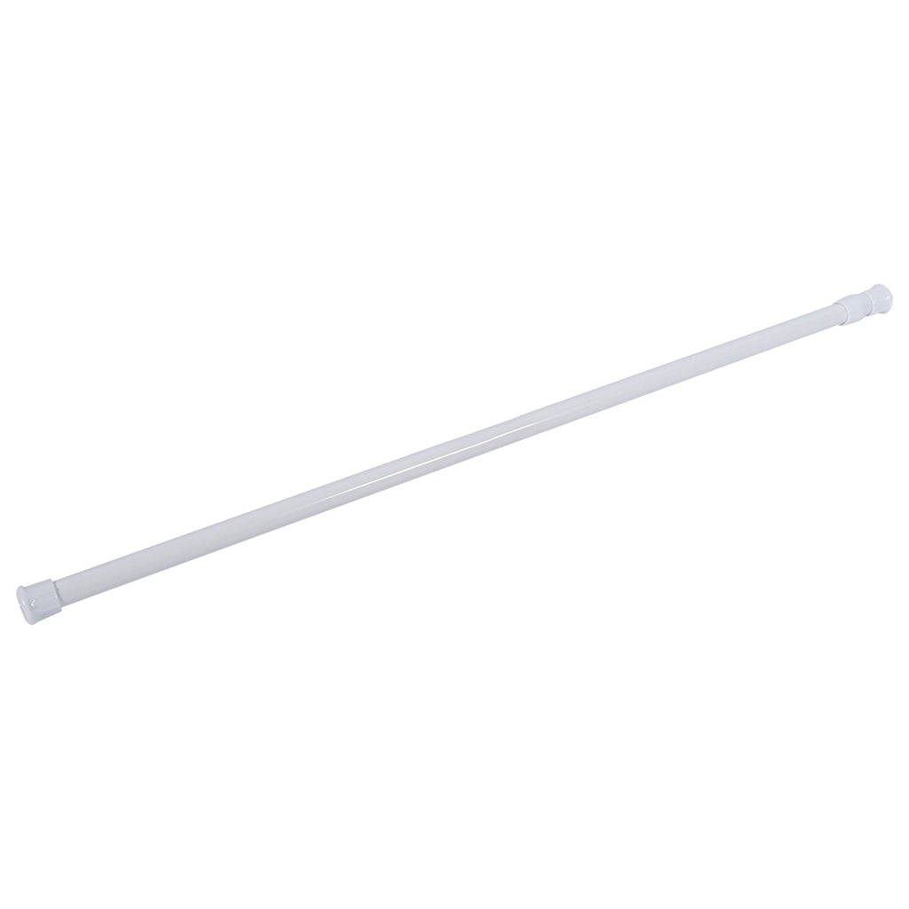 Extendable Spring Telescopic Shower Bathroom Window Curtain Rail Loaded Pole Rod 55‑90cm