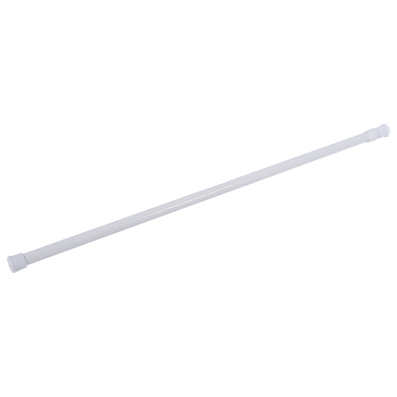 Extendable Spring Telescopic Shower Bathroom Window Curtain Rail Loaded Pole Rod 55‑90cm