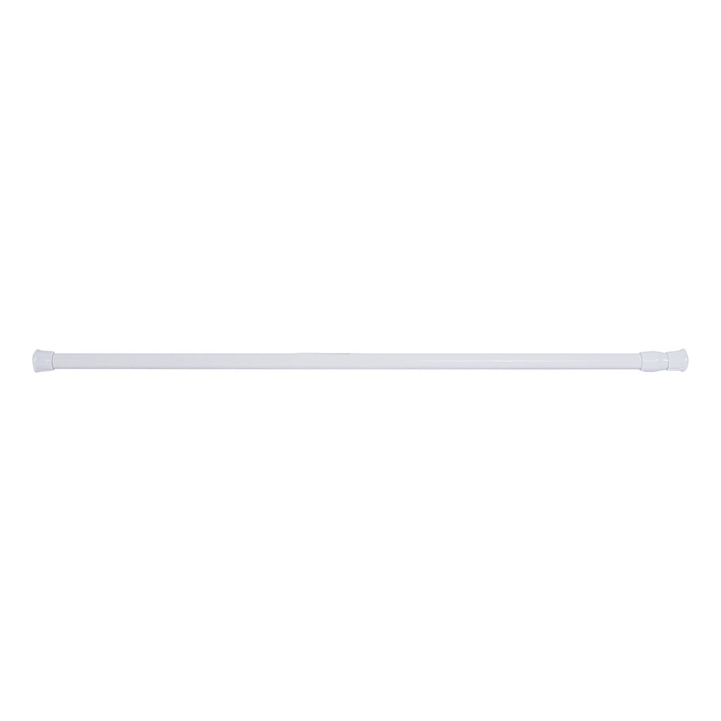 Extendable Spring Telescopic Shower Bathroom Window Curtain Rail Loaded Pole Rod 55‑90cm