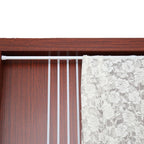 Extendable Spring Telescopic Shower Bathroom Window Curtain Rail Loaded Pole Rod 55‑90cm