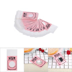 100pcs/Pack Lovely Plastic Candy Biscuit Cookies Gift Packaging Bag Party Supplies (Pink)