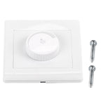 1Pcs Practical Home Wall Mounted Rotary Knob Lamp Brightness Controller Panel Dimmer Switch New