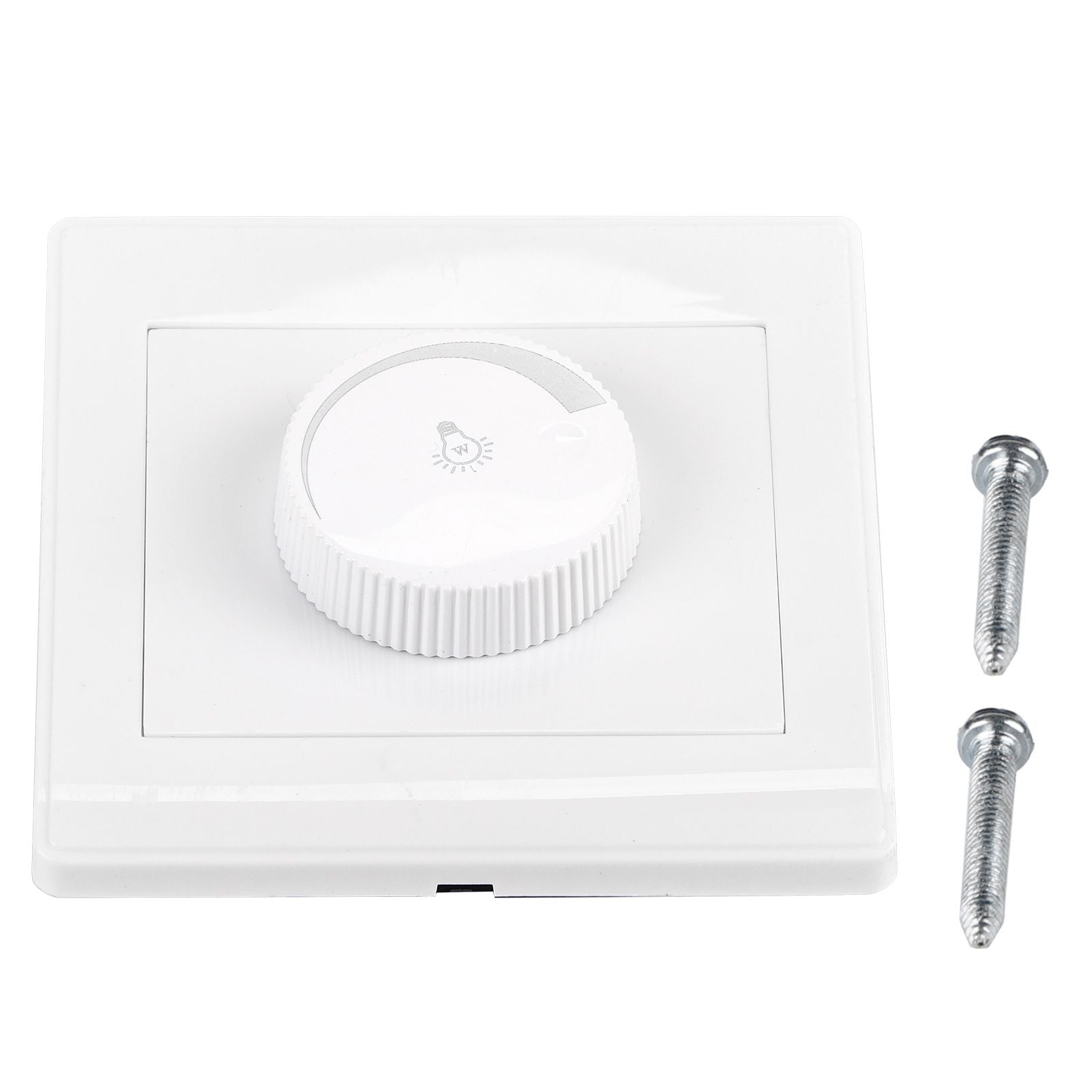 1Pcs Practical Home Wall Mounted Rotary Knob Lamp Brightness Controller Panel Dimmer Switch New