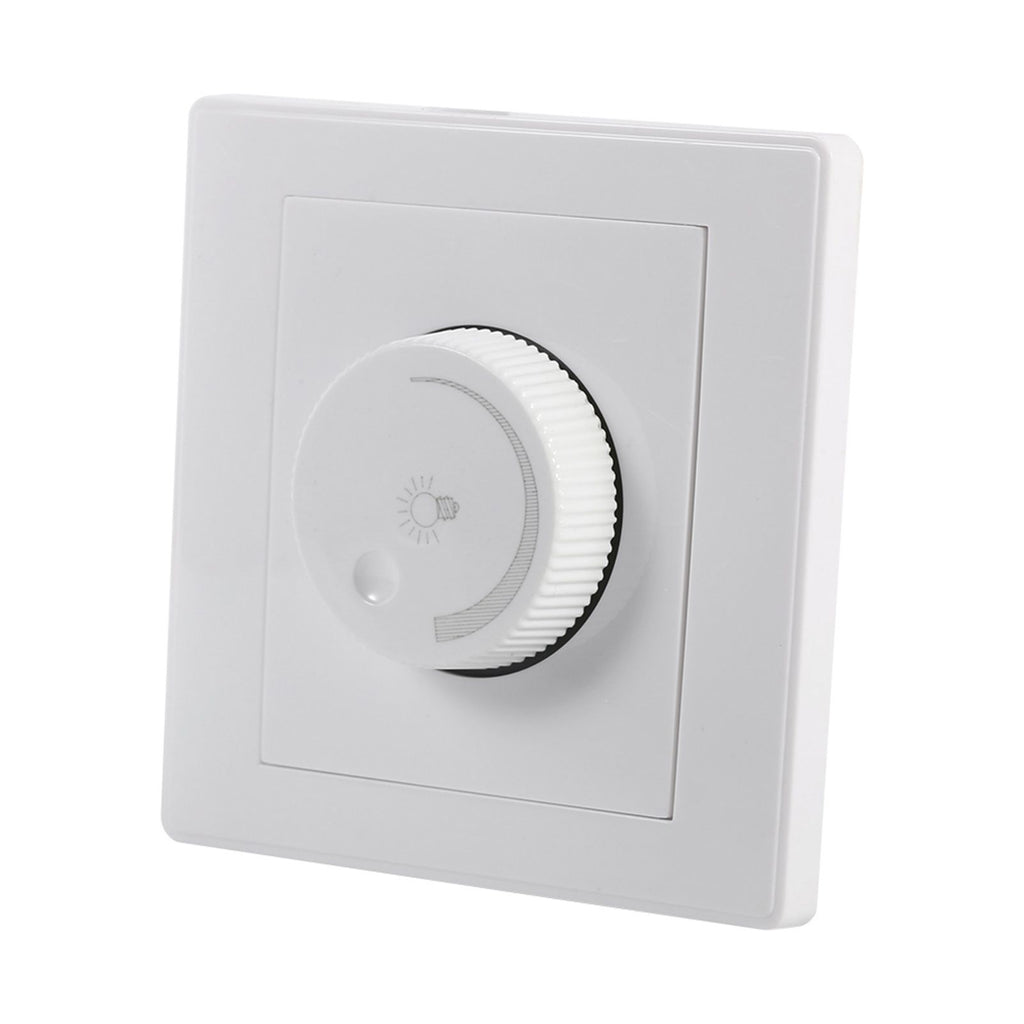 1Pcs Practical Home Wall Mounted Rotary Knob Lamp Brightness Controller Panel Dimmer Switch New