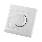 1Pcs Practical Home Wall Mounted Rotary Knob Lamp Brightness Controller Panel Dimmer Switch New