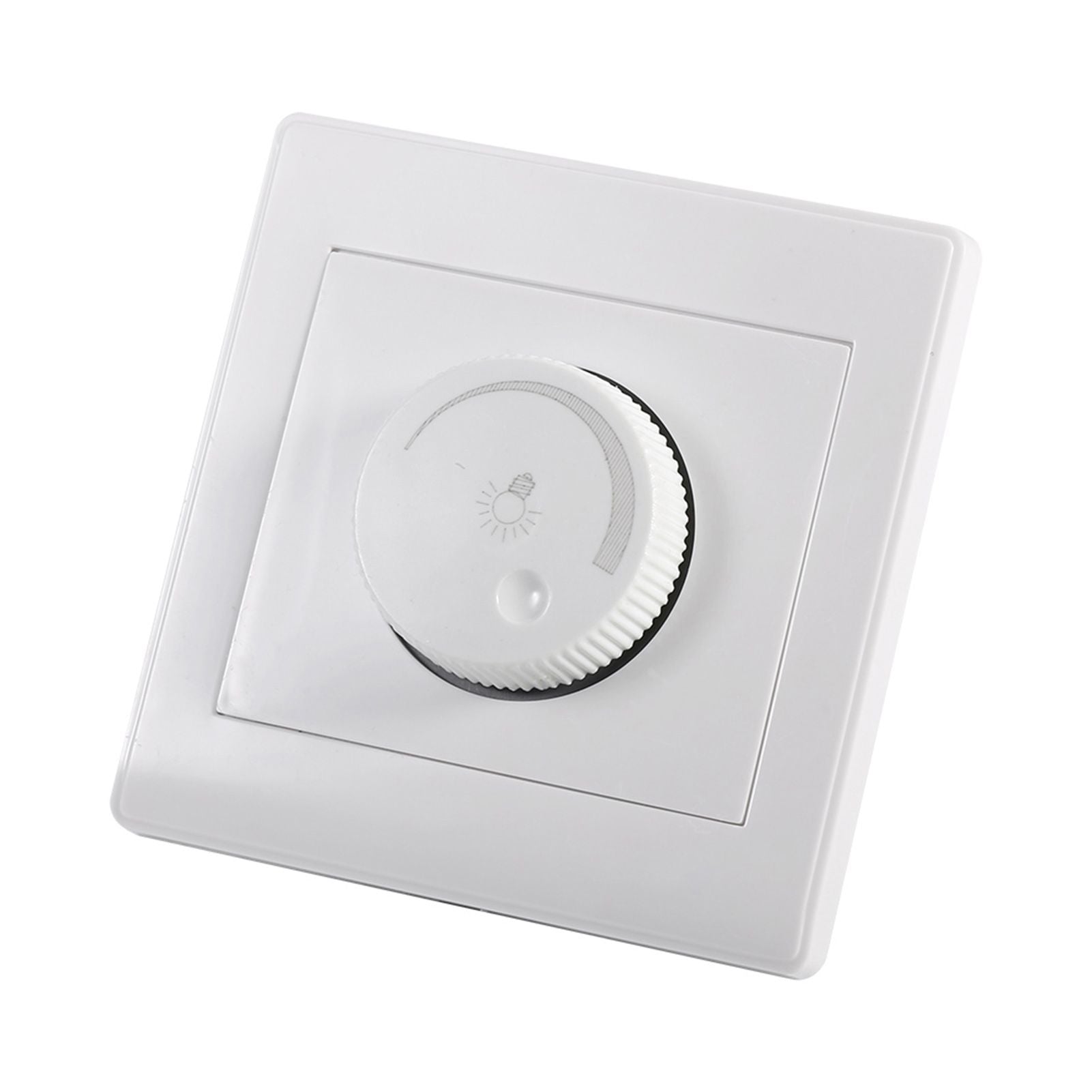 1Pcs Practical Home Wall Mounted Rotary Knob Lamp Brightness Controller Panel Dimmer Switch New