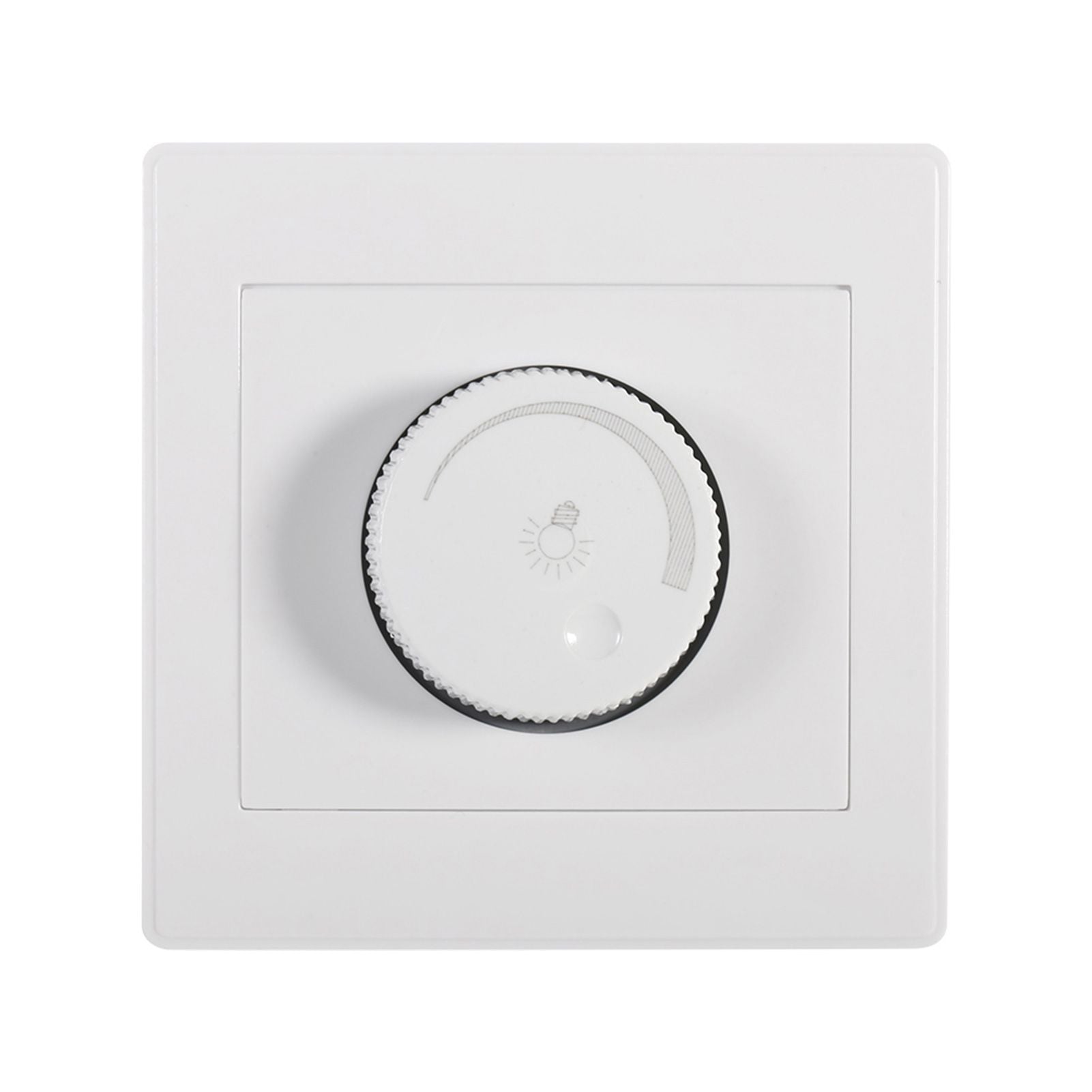 1Pcs Practical Home Wall Mounted Rotary Knob Lamp Brightness Controller Panel Dimmer Switch New