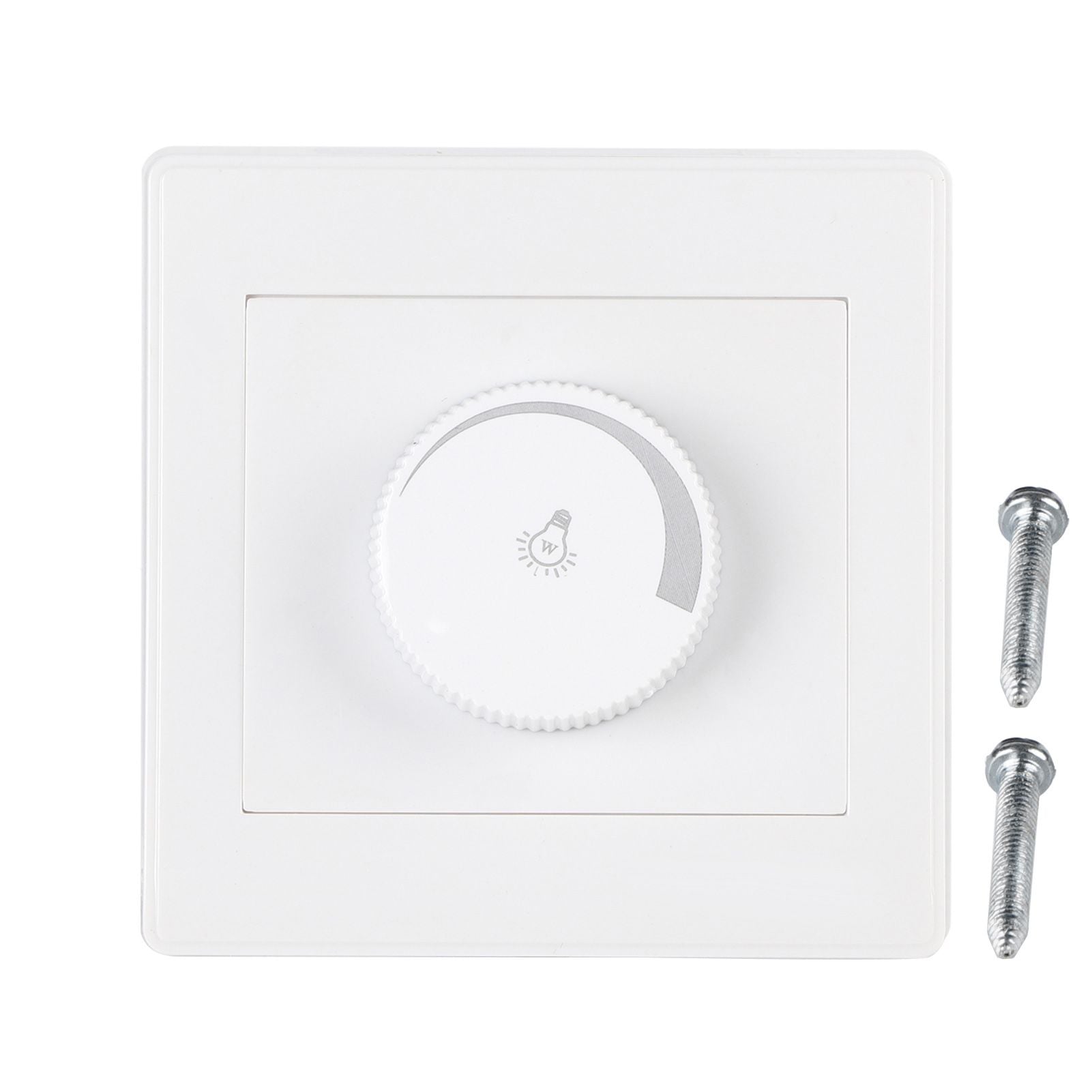 1Pcs Practical Home Wall Mounted Rotary Knob Lamp Brightness Controller Panel Dimmer Switch New