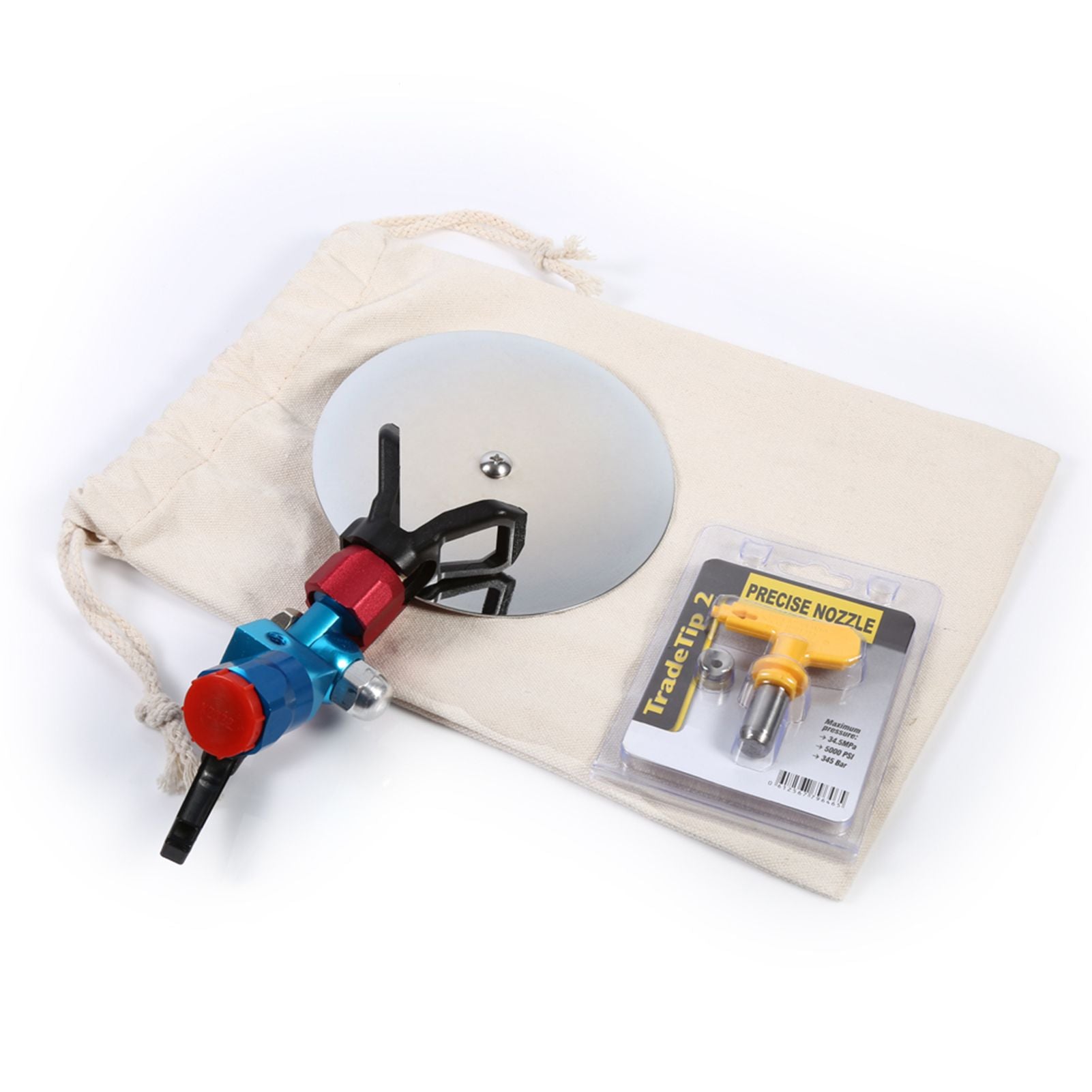 Universal Spray Guide Accessory Tool With 315 Airless Paint Nozzle 7/8 Inch Useful