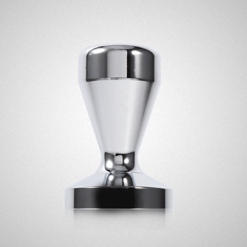 Stainless Steel Espresso Tamper Coffee Bean Press Tool With 51mm Diameter Flat Base Hot