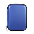 Digital Accessories Cable Earphone Storage Organizer USB Flash Drive Case Bag Hot (Dark Blue)