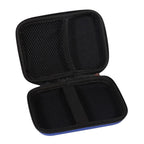 Digital Accessories Cable Earphone Storage Organizer USB Flash Drive Case Bag Hot (Dark Blue)