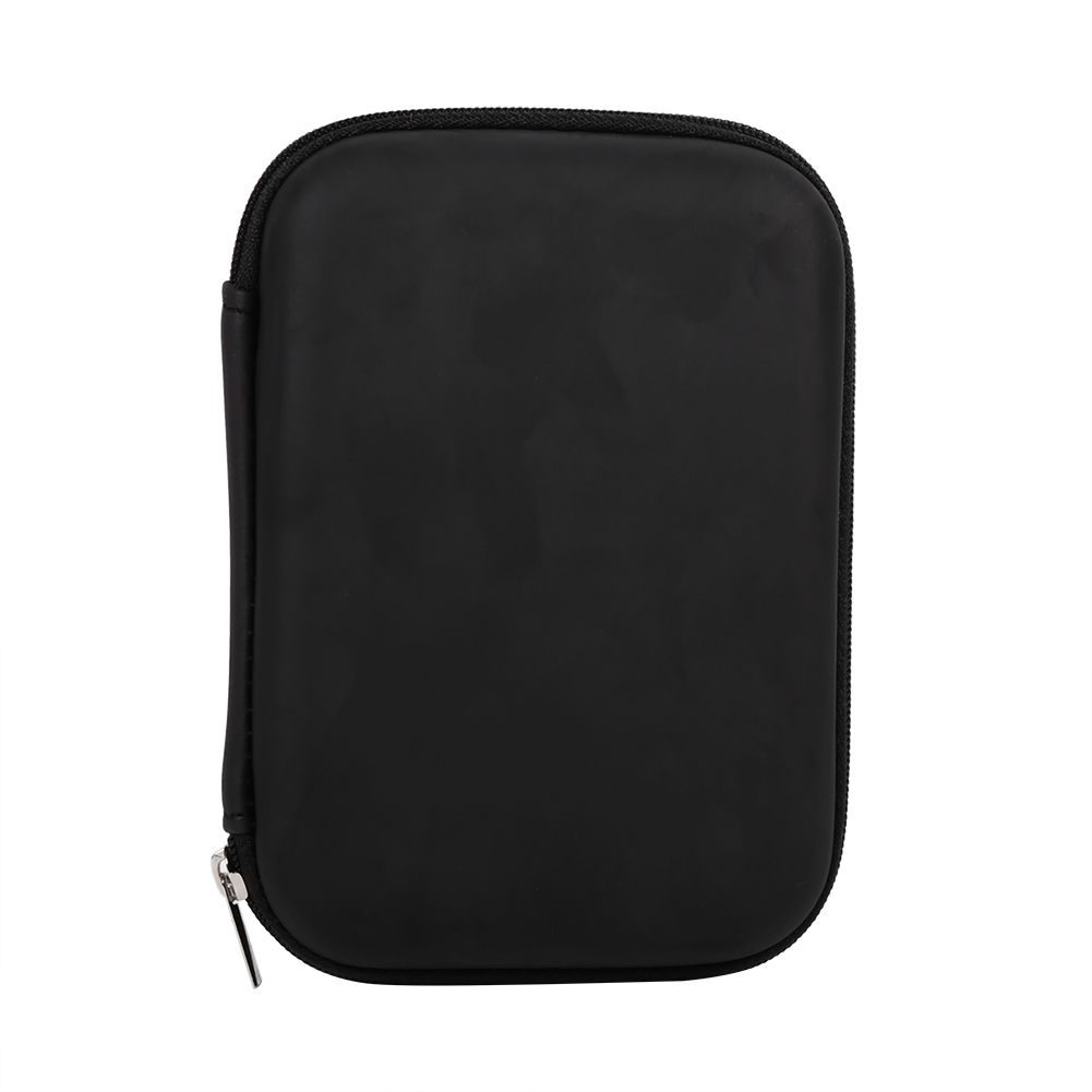 Digital Accessories Cable Earphone Storage Organizer USB Flash Drive Case Bag Hot (Black)