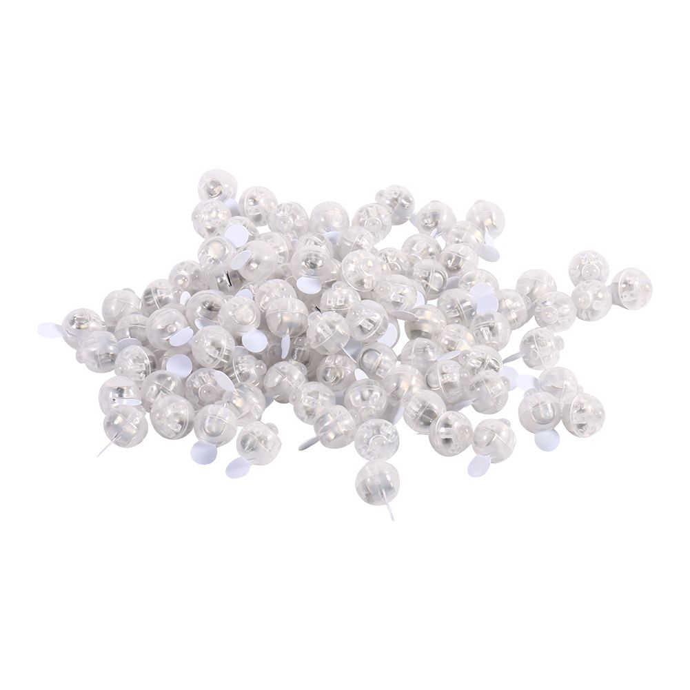 100Pcs/lot Round Flash Ball Lamps Balloon Lights Home Christmas Wedding Party Decor RGB