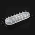Plastic Electric Toothbrush Storage Organizer Box Case Holder Bathroom Travel Camping Portable