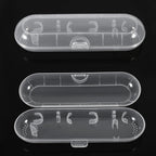 Plastic Electric Toothbrush Storage Organizer Box Case Holder Bathroom Travel Camping Portable
