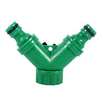 1Pcs 3‑Way Adapter Y Connector Adaptor Switch Garden Watering Drip Irrigation Hose Pipe 3/4"