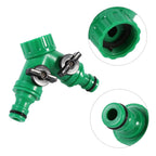 1Pcs 3‑Way Adapter Y Connector Adaptor Switch Garden Watering Drip Irrigation Hose Pipe 3/4"