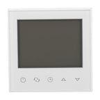 Digital Touch Screen LCD Programmable Thermostat Intelligent Temperature Controller White