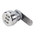 3 Digit Code Combination Cam Cabinet Silver Stainless Steel Convenient Password Security Coded Lock #1