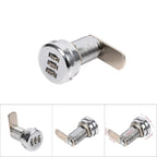 3 Digit Code Combination Cam Cabinet Silver Stainless Steel Convenient Password Security Coded Lock #3