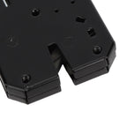DC 12V 2A Electromagnetic Electric Control Cabinet Drawer Lockers Lock Steel Black