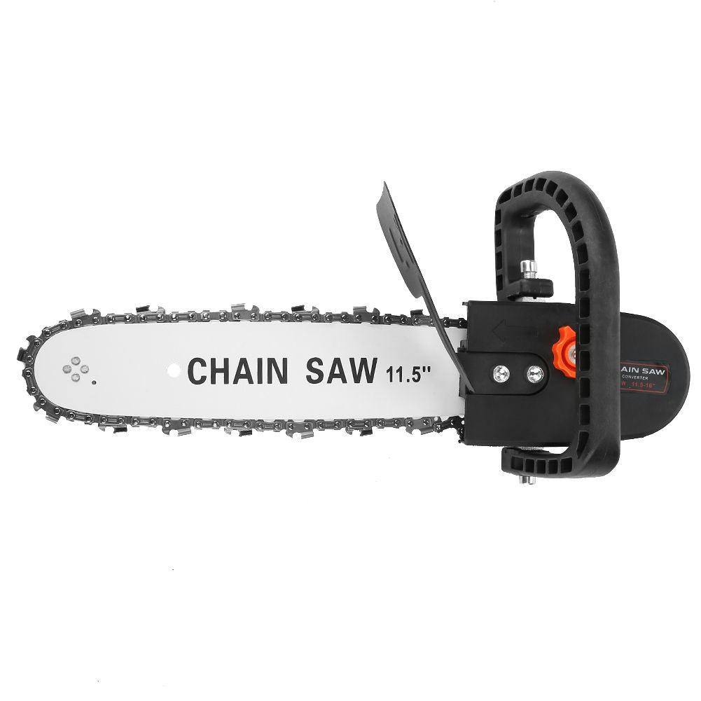 12inch Chainsaw Bracket Changed Angle Grinder Into Chain Saw Woodworking Tool
